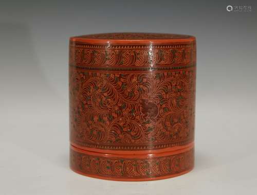 Chinese Lacquer Miltiple Layer Box