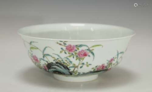 Chinese Famille Rose Porcelain Bowl