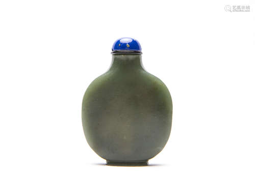 A Chinese Jade Snuff Bottle