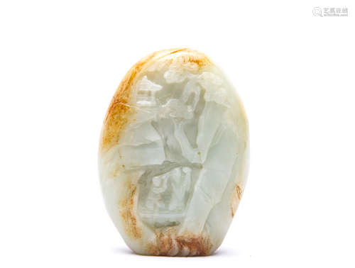 A Chinese Carved Jade Pendant