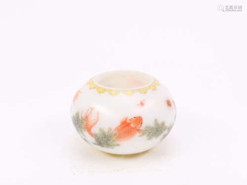 A Chinese Porcelain Water Pot