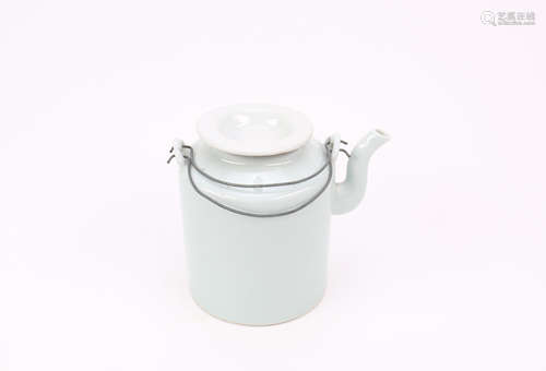 A Chinese White Glazed Teapot