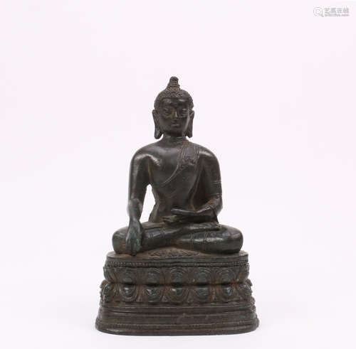 A Chinese Bronze Buddha