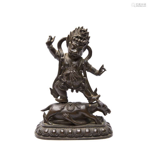 A Chinese Bronze Buddha