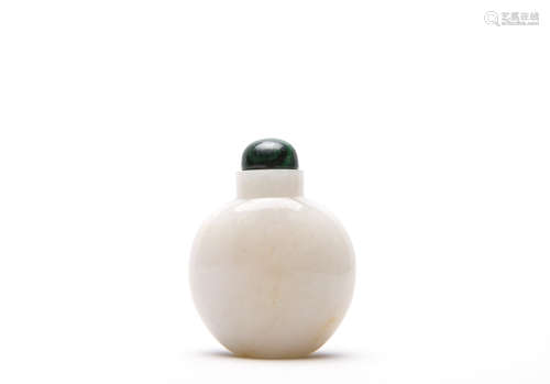 A Chinese Jade Snuff Bottle