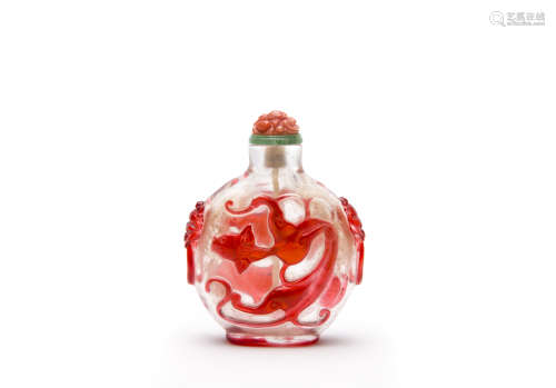 A Chinese Glass Snuff Bottle