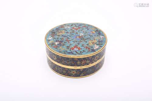 Chinese Cloisonne Box with Ming Mark.