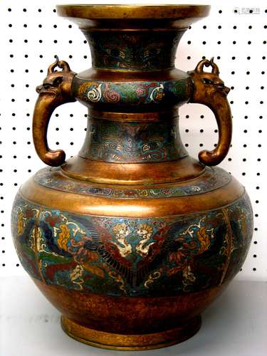 Chinese Cloisonne Vase