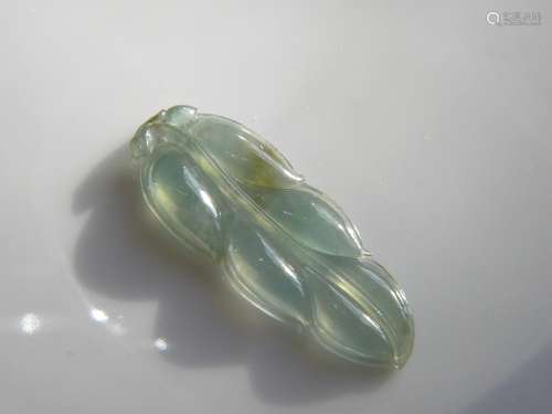 Natural Grade A Green Jadeite Pendant