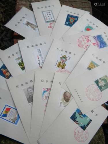 Lot of Various Chinese Stamps