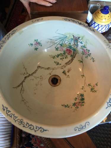 Antique Chinese Famille Rose Bowl