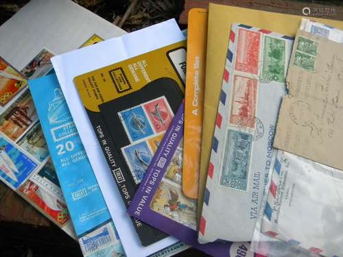 Lot of Various Old Stamps and Documents