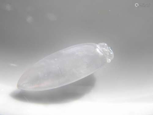 Natural Grade A White Jadeite Pendant