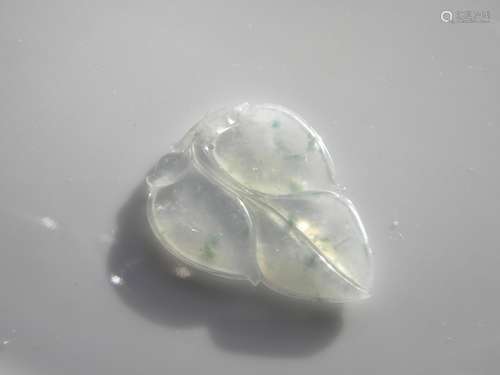 Natural Grade A White Jadeite Pendant