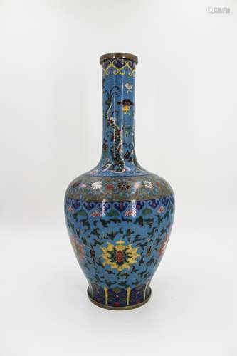 CHINESE CLOISONNE VASE