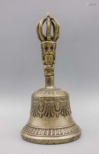 CHINESE MING DYNASTY BRONZE VAJRA BELL