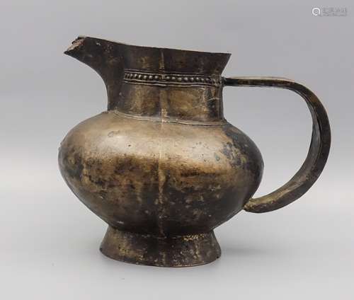 CHINESE LARGE BRONZE WATER PITCHER