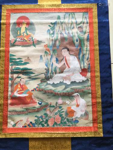 CHINESE TIBETAN THANGKA