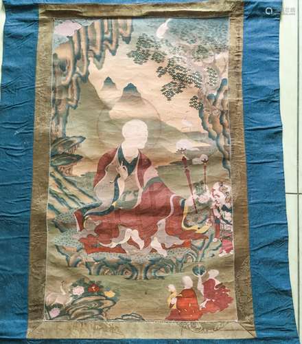 CHINESE TIBETAN THANGKA