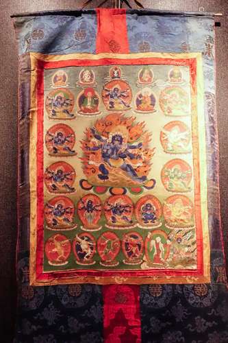 CHINESE TIBETAN THANGKA