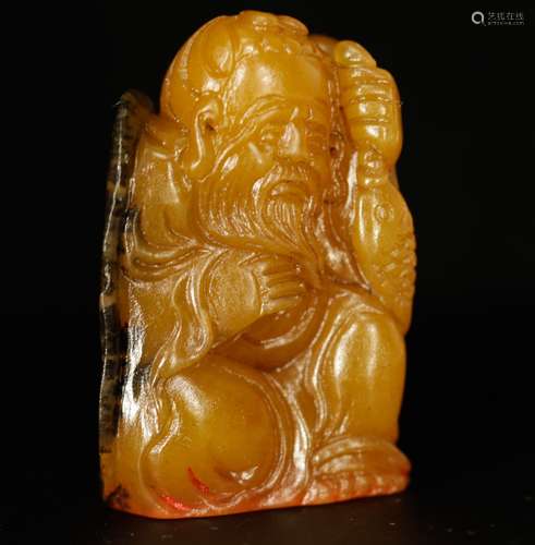 Chinese Soapstone Carved Seal