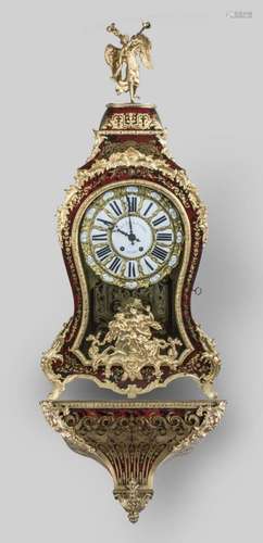 Monumental Antique Boulle Clock Baltazar