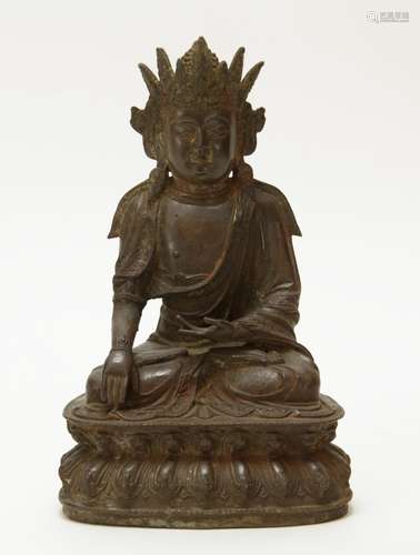 Chinese Bronze Buddha