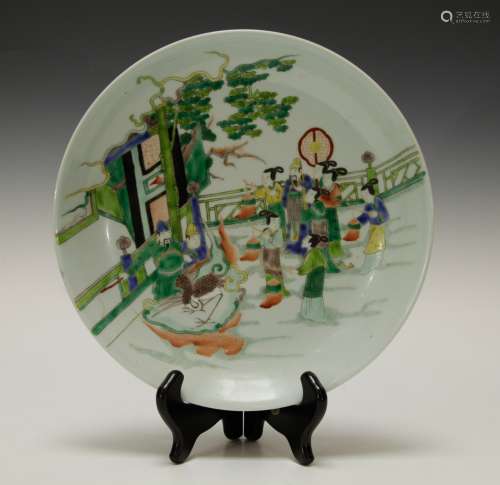 Chinese KangXi Style Porcelain Plate