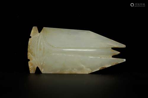 Chinese Jade Carving of Cicada, Possible Han Dy.