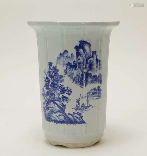 Chinese Blue/White Porcelain Vase