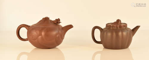 Two Chinese Yixin Teapot