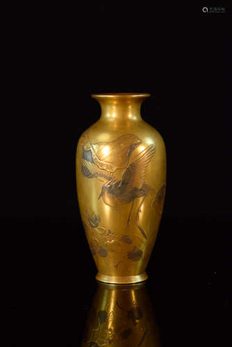 Japanese Lacquer Vase