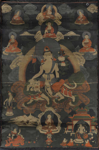 Tibetan Thangka of Tara