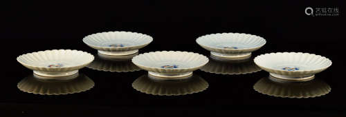 Japanese Kakeimon Porcelain Dishes - Set of Five