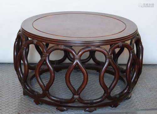 Chinese Round Wood Table