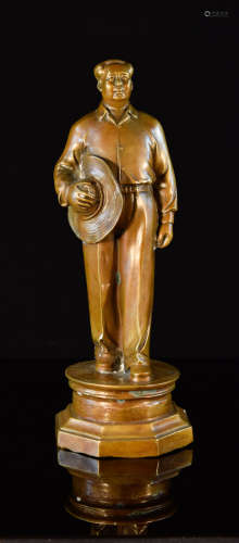 Bronze Statue of Chairman Mao
