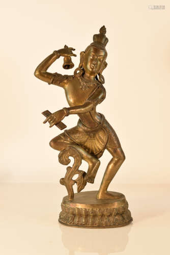 Nepalese Bronze Dancer