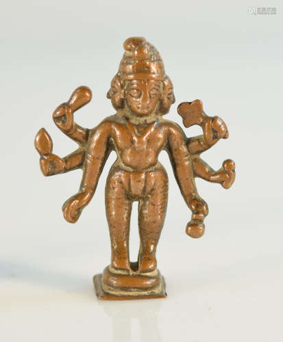 Old Indian Bronze Figurine