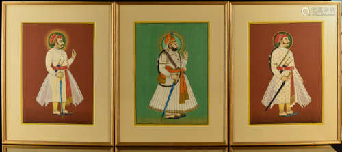 Moghul Painting - Framed