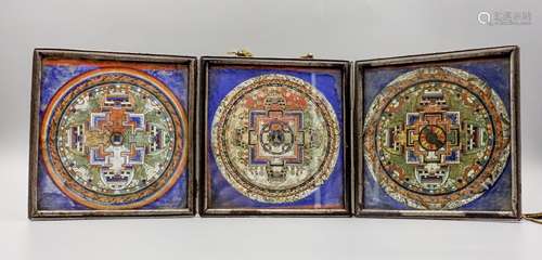 MONGOLIAN GAU BOX WITH 3 FRAMES