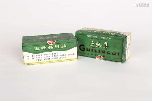 1989年 广誉远龟龄集两盒