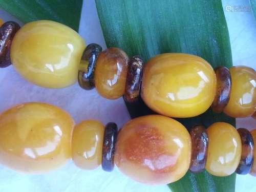 BUTTERSCOTCH AMBER NECKLACE