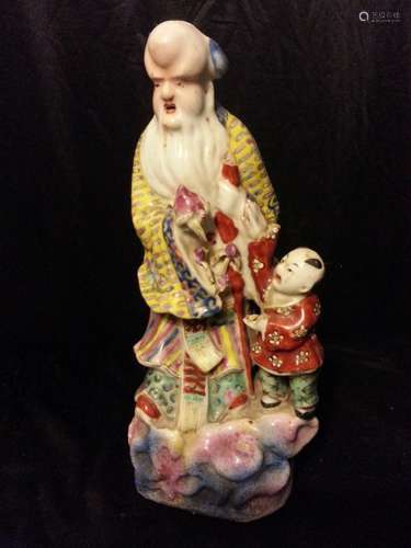 Chinese Famille Rose enameled porcelain