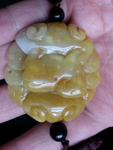 4 china yellow jade