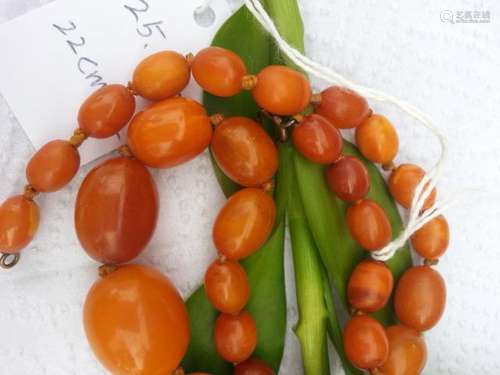 NATURAL BUTTERSCOTCH AMBER NECKLACE