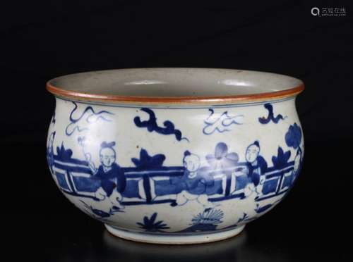 Chinese blue and white porcelan bowl