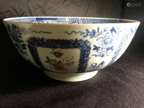 Antique Chinese Famille Rose Porcelain Bowl