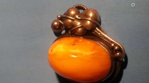 ANTIQUE Baltic BUTTERSCOTCH AMBER