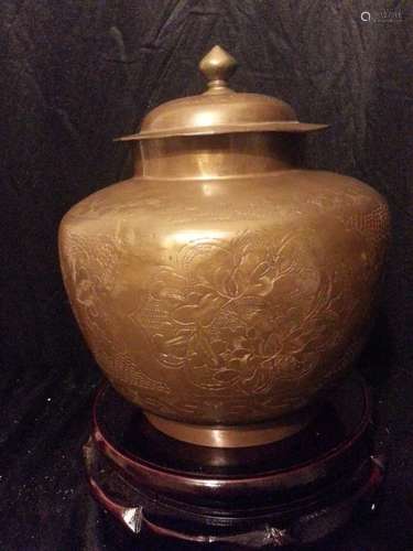 Antique Chinese Bronze JAR