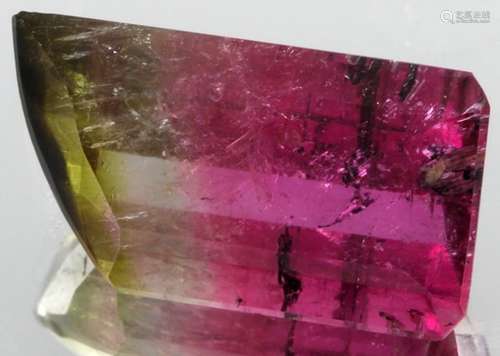 5.85ct Watermelon Tourmaline Fancy Cut